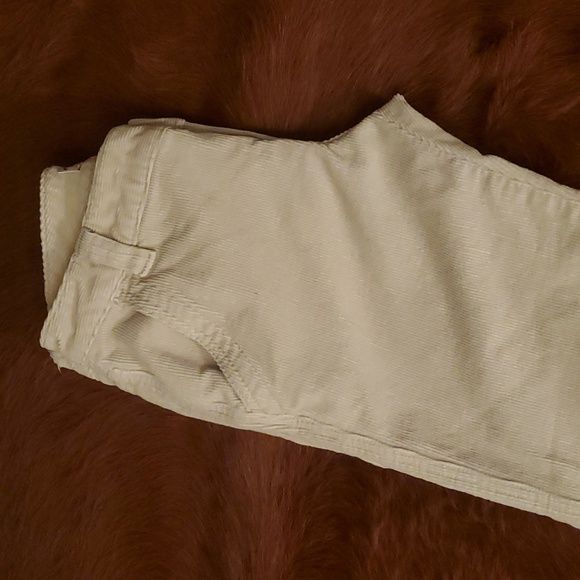 Roxy Cream White Corduroy Boot Cut/ Bell Bottom Pants - Picture 8 of 10